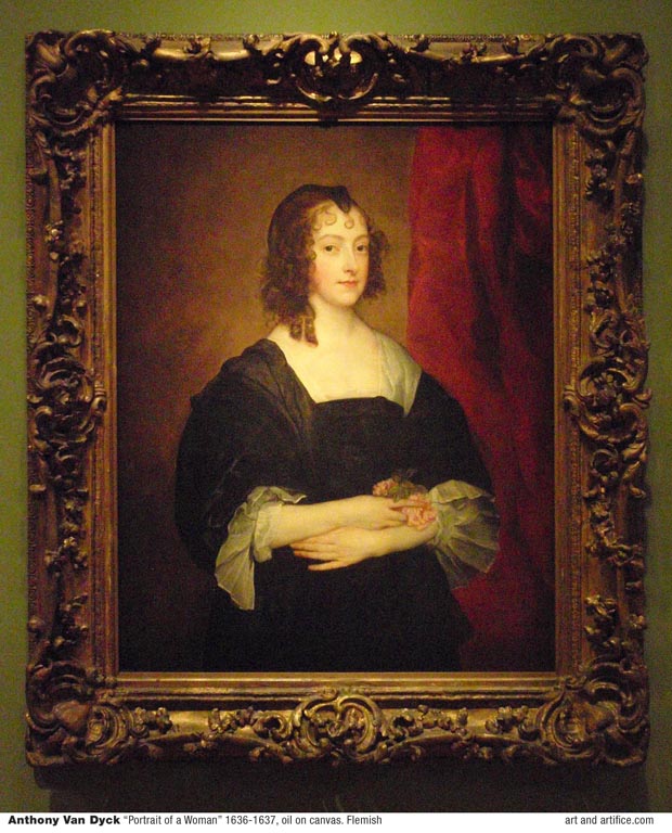 Anthony Van Dyck Portrait of a Woman