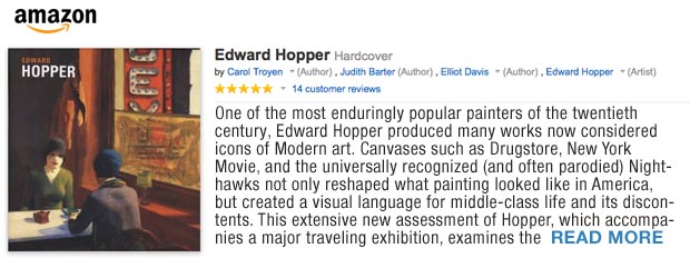 Edward Hopper Book Troyen