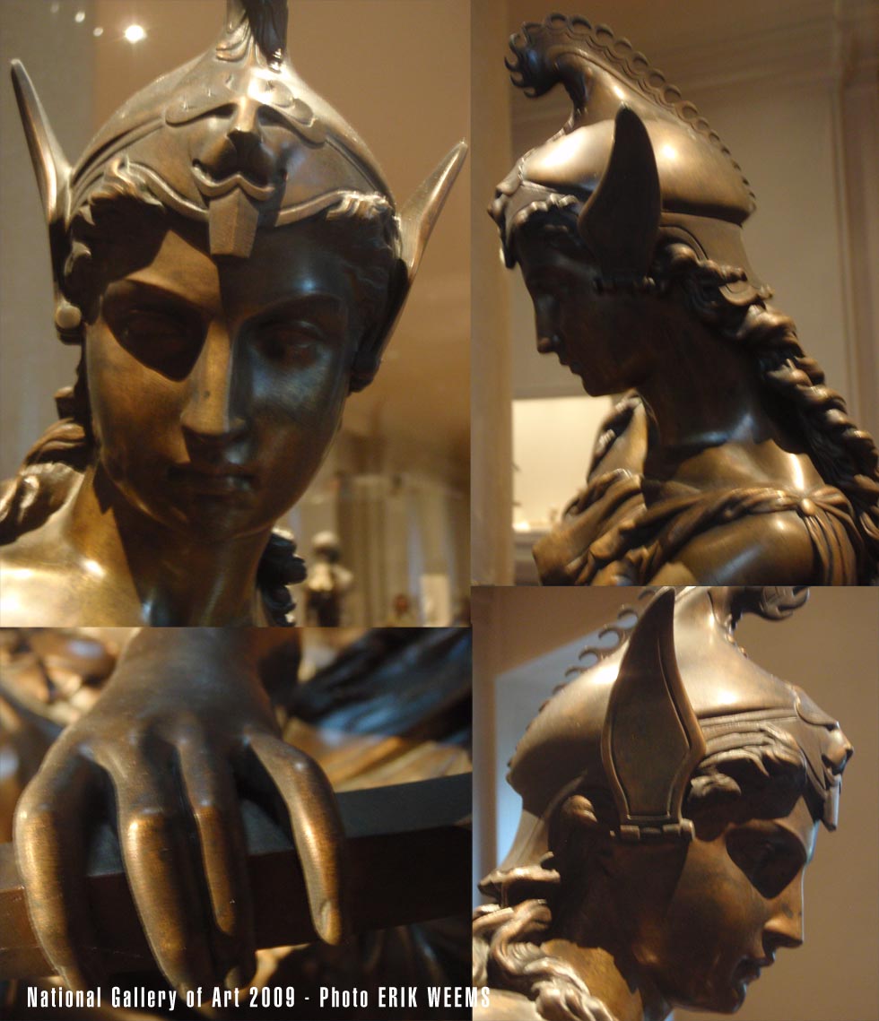 Female Helmet Statue National Gallery of Art