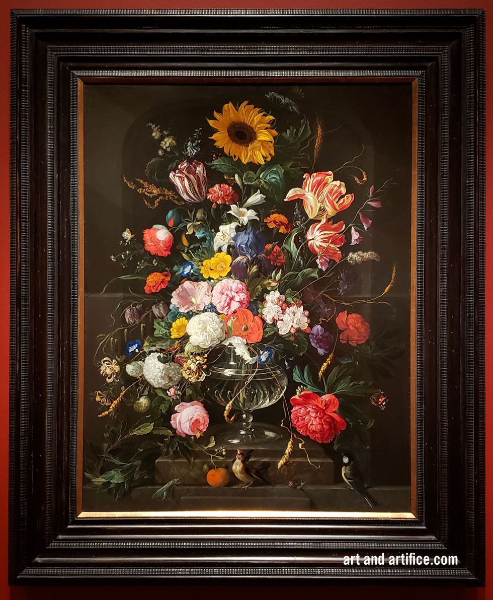 Jan Davidsz de Heem Bouquet of Flowers 1674