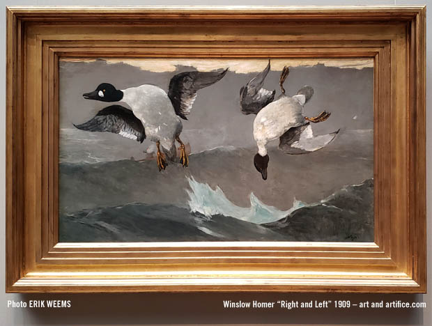 Right and Left by Winslow Homer 1909