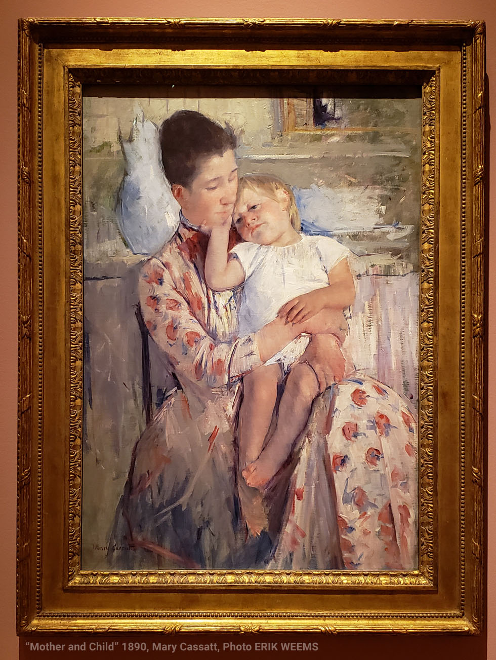 Mother and Child 1890, Mary Cassatt, Photo ERIK WEEMS