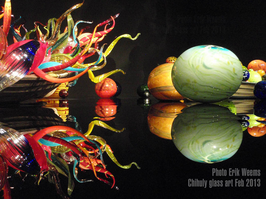Chihuly glass art