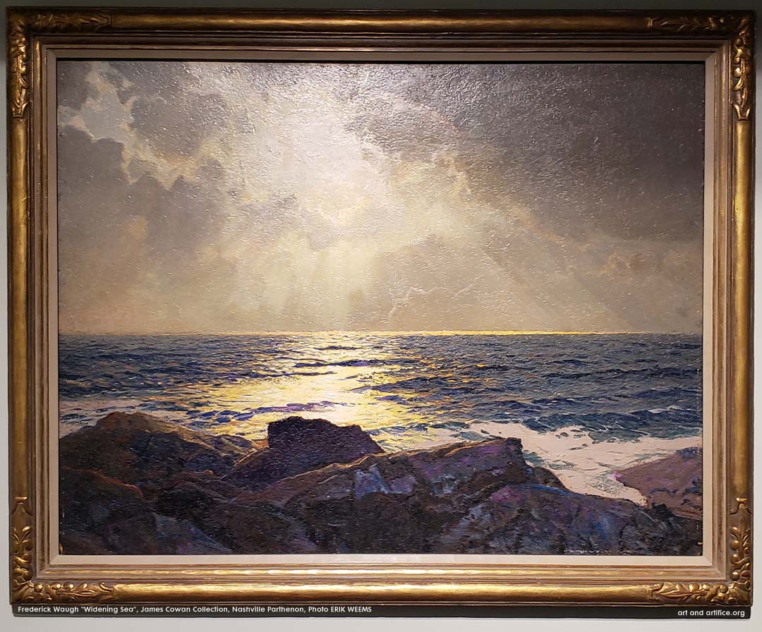 Frederick Waugh marine painting The Widening Sea