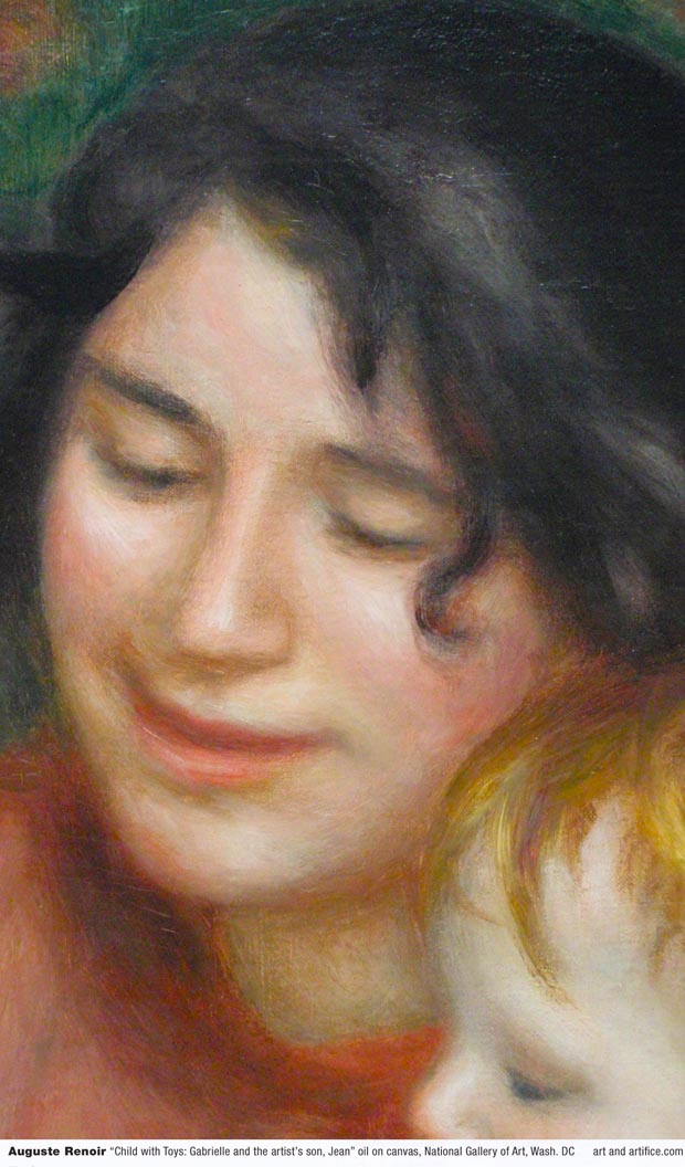 Auguste Renoir-Child with Toys - Detail 4